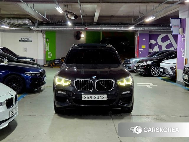 BMW X3 (G01) 2019 Черный из Кореи