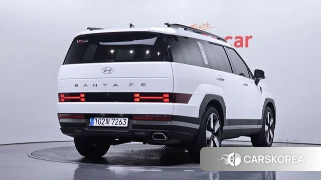 Hyundai Santa Fe (MX5) 2023 Белый из Кореи