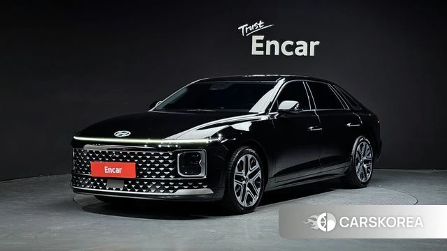Hyundai Grandeur (GN7) 2023 Черный из Кореи