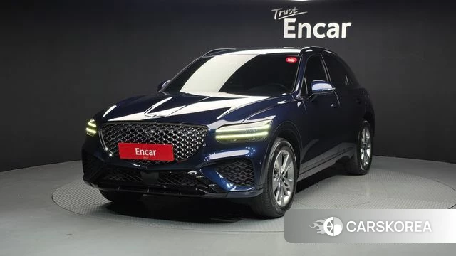 Genesis GV70 2021 Синий из Кореи