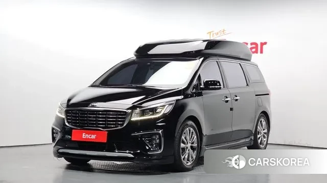 Kia The New Carnival 2019 Черный из Кореи