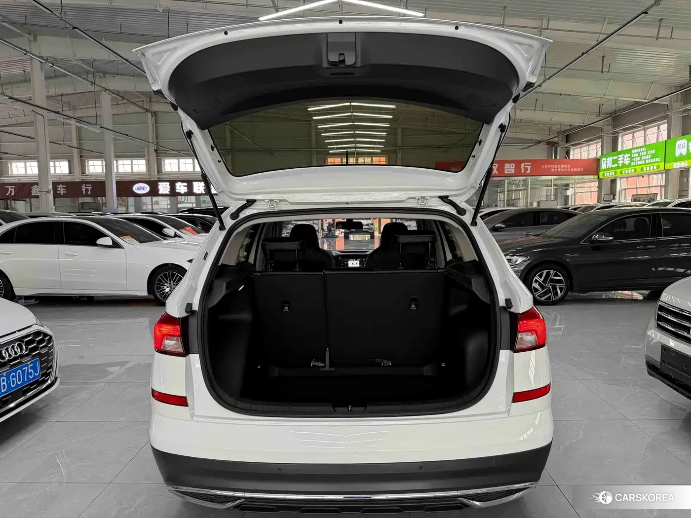Skoda Kamiq 2023 Белый из Китая