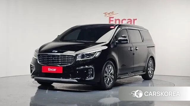 Kia The New Carnival 2019 Черный из Кореи