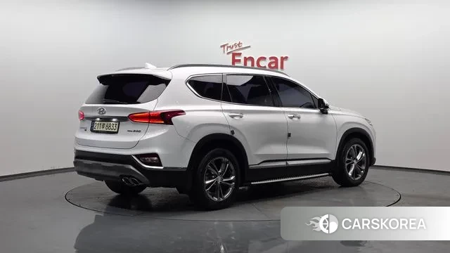 Hyundai Santa Fe TM 2019 Белый из Кореи