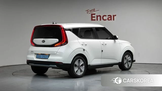 Kia Soul Booster EV 2019 Белый из Кореи
