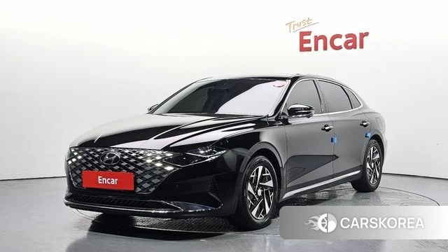 Hyundai The New Grandeur IG Hybrid 2020 Черный из Кореи