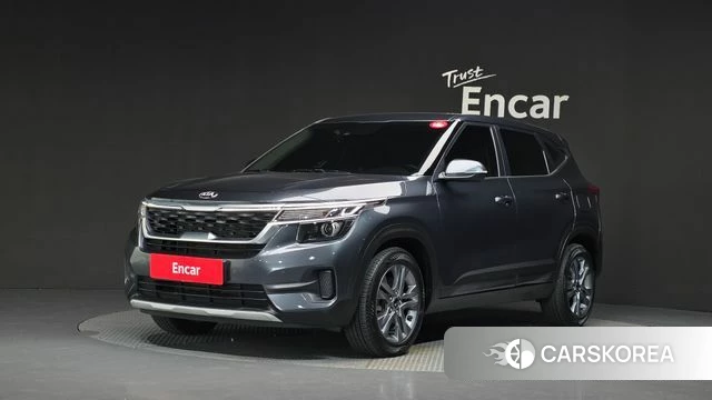 Kia Seltos 2020 Серый из Кореи
