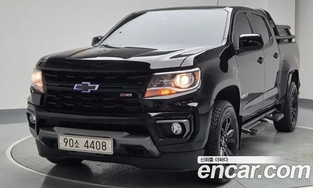 Chevrolet (GM Daewoo) Real New Colorado 2021 Черный из Кореи