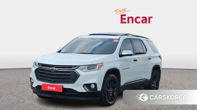 Chevrolet (GM Daewoo) Traverse 2020 Белый из Кореи