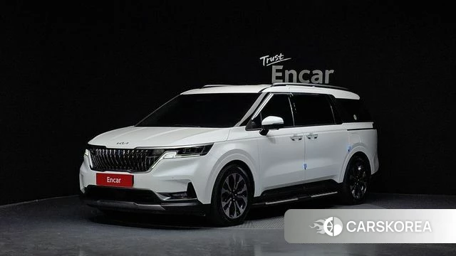 Kia Carnival 4th generation 2023 Белый из Кореи