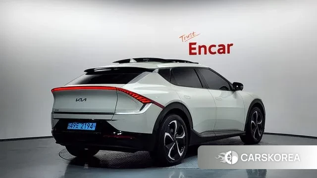 Kia EV6 2022 Жемчужный цвет из Кореи