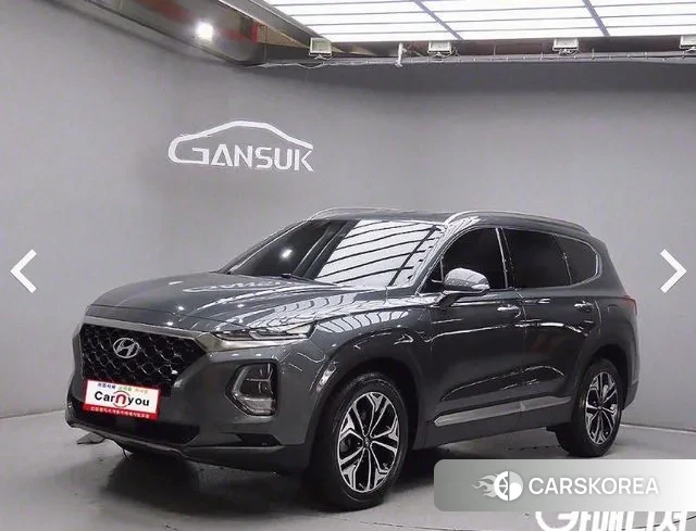 Hyundai Santa Fe TM 2018 Серый из Кореи