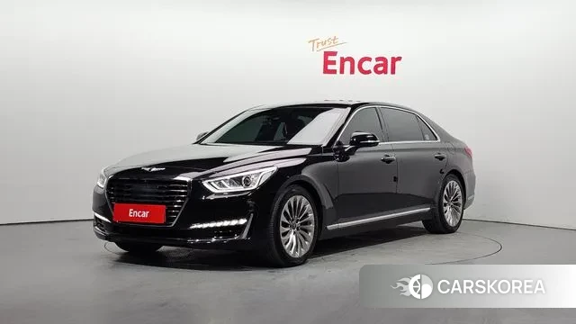 Genesis EQ900 2018 Черный из Кореи