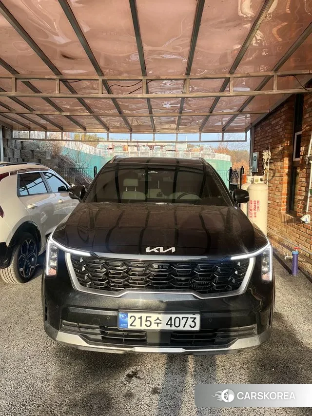 Kia The New Sorento 4th Generation 2023 Черный из Кореи