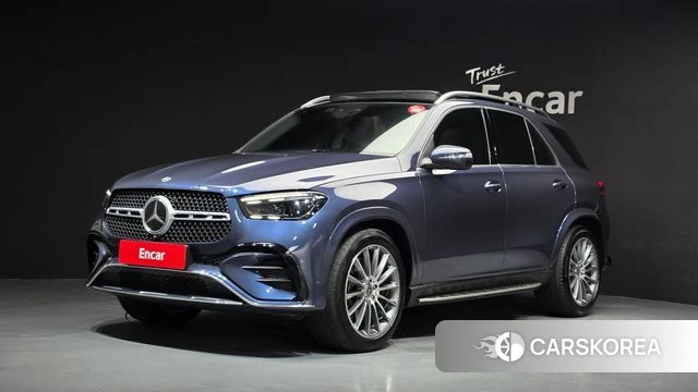 Mercedes-Benz GLE-Class W167 2024 Синий из Кореи