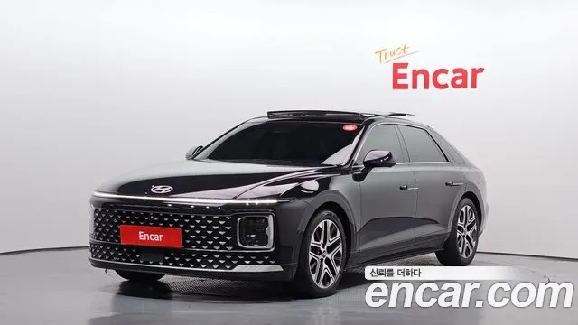 Hyundai Grandeur Hybrid (GN7) 2023 Синий из Кореи