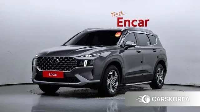 Hyundai The New Santa Fe 2023 Серый из Кореи