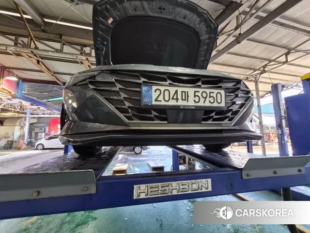 Hyundai Avante (CN7) 2021 Серый из Кореи