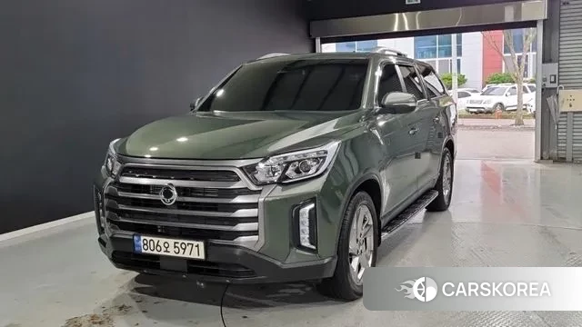 Ssangyong The New Rexton Sport 2024 Темно-зеленый из Кореи