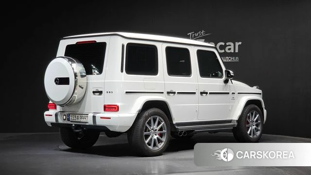 Mercedes-Benz G-Class W463b 2021 Белый из Кореи