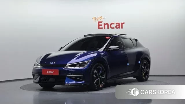 Kia EV6 2022 Синий из Кореи