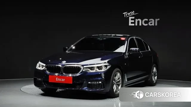 BMW 5 Series (G30) 2018 Черный из Кореи