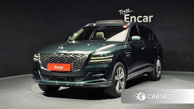 Genesis GV80 2020 Темно-зеленый из Кореи