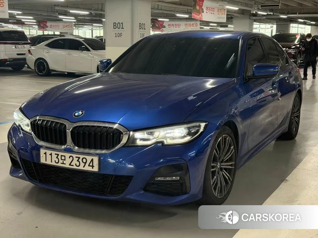 BMW 3 Series (G20) 2020 Синий из Кореи