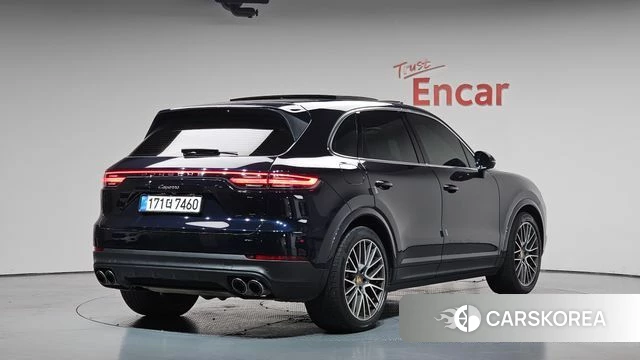 Porsche Cayenne (PO536) 2021 Синий из Кореи