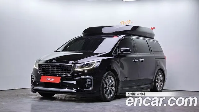 Kia The New Carnival 2019 Черный из Кореи
