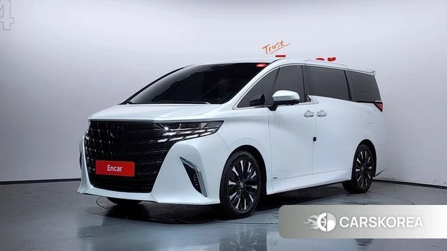 Toyota Alphard 4th Generation 2024 Белый из Кореи