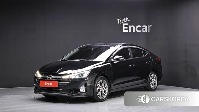 Hyundai The New Avante AD 2019 Черный из Кореи