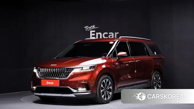 Kia Carnival 4th generation 2020 Красный из Кореи