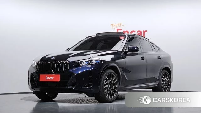 BMW X6 (G06) 2025 Черный из Кореи