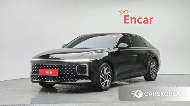 Hyundai Grandeur Hybrid (GN7) 2023 Черный из Кореи