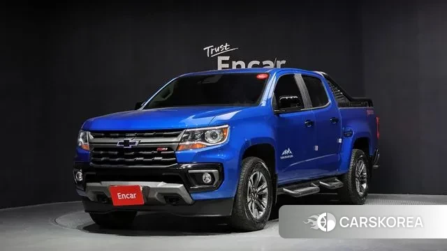 Chevrolet (GM Daewoo) Real New Colorado 2021 Синий из Кореи