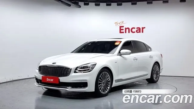 Kia More K9 2018 Белый из Кореи