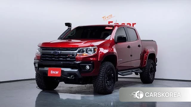 Chevrolet (GM Daewoo) Real New Colorado 2020 Красный из Кореи