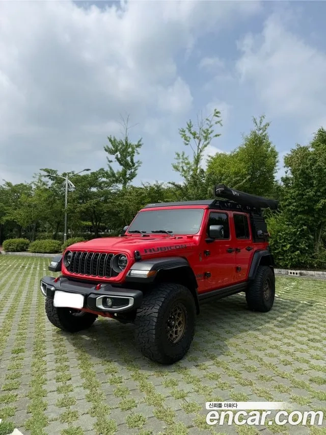 Jeep Wrangler (JL) 2021 Красный из Кореи