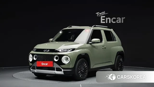 Hyundai Casper 2023 Светло-зеленый из Кореи