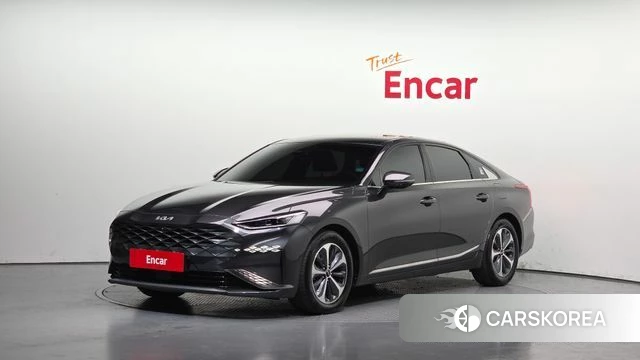 Kia K8 Hybrid 2022 Серый из Кореи