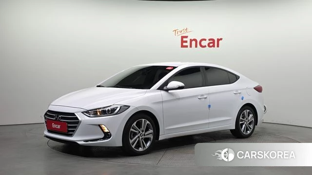 Hyundai Avante AD 2018 Белый из Кореи