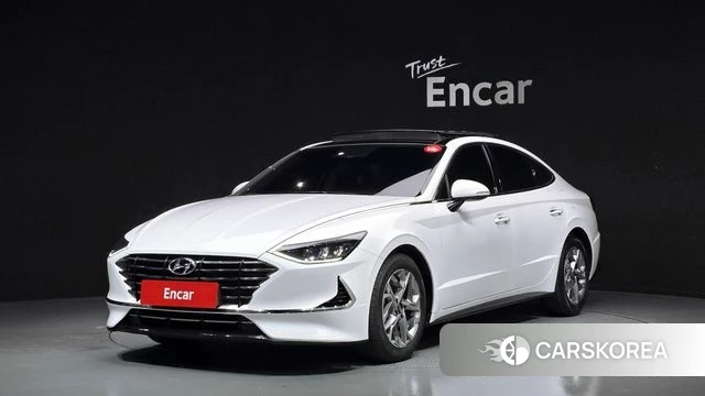 Hyundai Sonata (DN8) 2019 Белый из Кореи