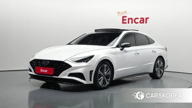 Hyundai Sonata (DN8) 2019 Белый из Кореи