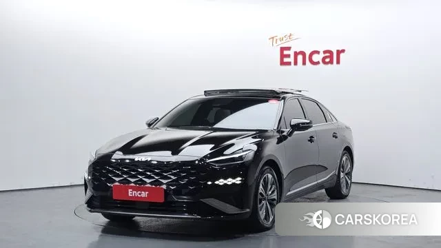 Kia K8 Hybrid 2023 Черный из Кореи