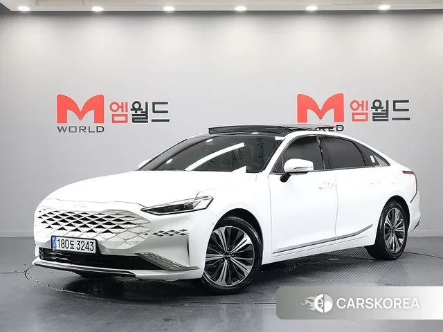 Kia K8 Hybrid 2022 Белый из Кореи