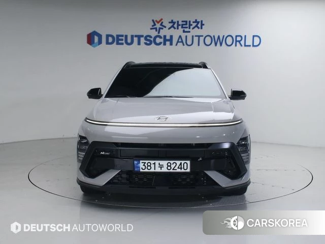Hyundai Kona (SX2) 2023 Серебристо-серый из Кореи