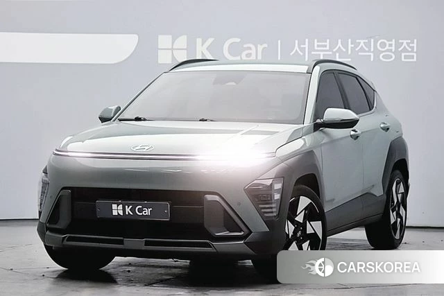 Hyundai Kona (SX2) 2023 Синий нефрит из Кореи