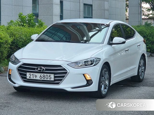 Hyundai Avante AD 2018 Белый из Кореи