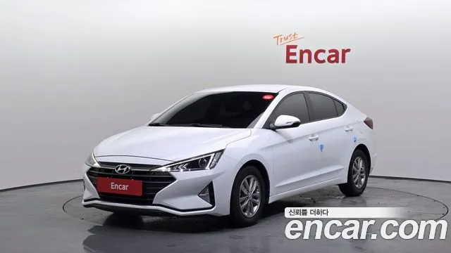 Hyundai The New Avante AD 2019 Белый из Кореи